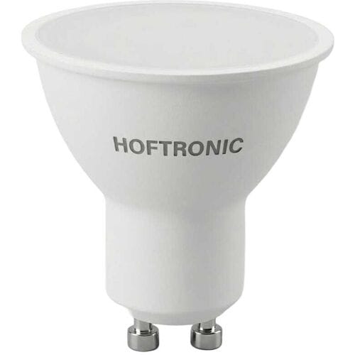 HOFTRONIC GU10 LED Spot - 7 watt - 700 lumen - 2700K warm wit licht - GU10-fitting - LED reflector - Vervangt 55 watt