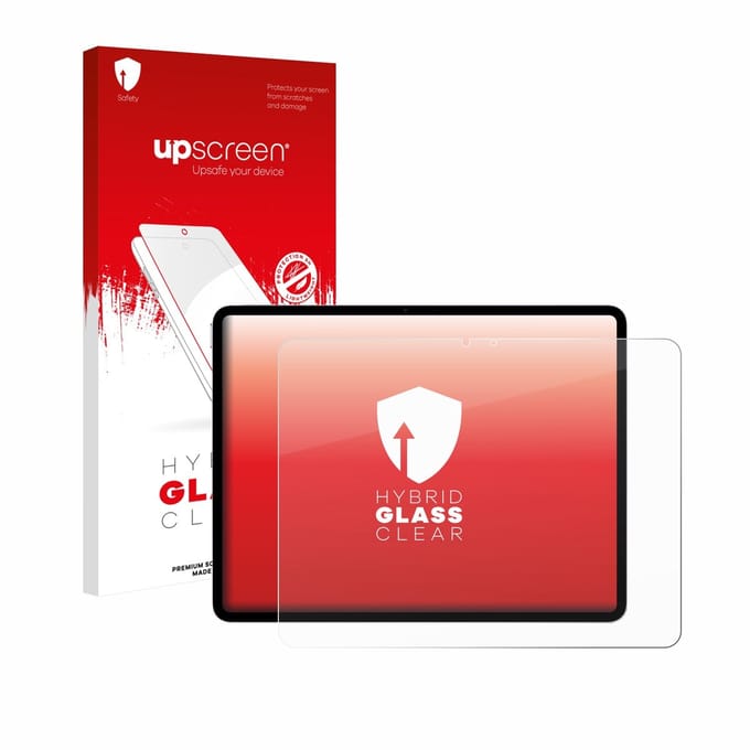 upscreen - Screenprotector voor Apple iPad Air 13" M4 2026 - Folie Beschermfolie Beschermglas transparant
