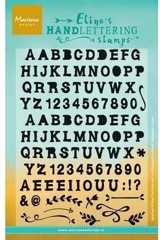 Marianne Design Stempel Elines handlettering - Bold EC0160