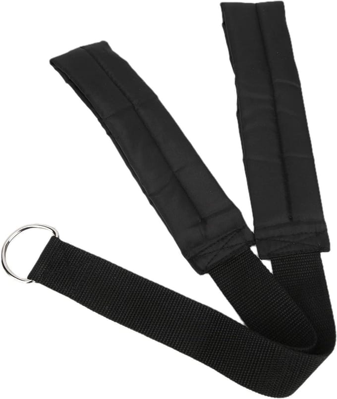 Fitness Touw - Kracht Kabel - Spier Training - Ergonomisch Ontwerp - 58 cm - Zwart