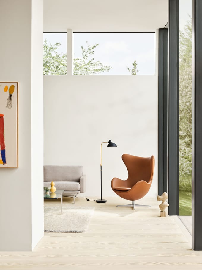 Fritz Hansen - Kaiser Idell 6580-F - Vloerlamp - mat zwart/messing