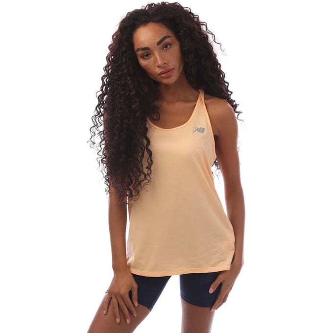 New Balance Essentiële tanktop voor dames (Perzik)
