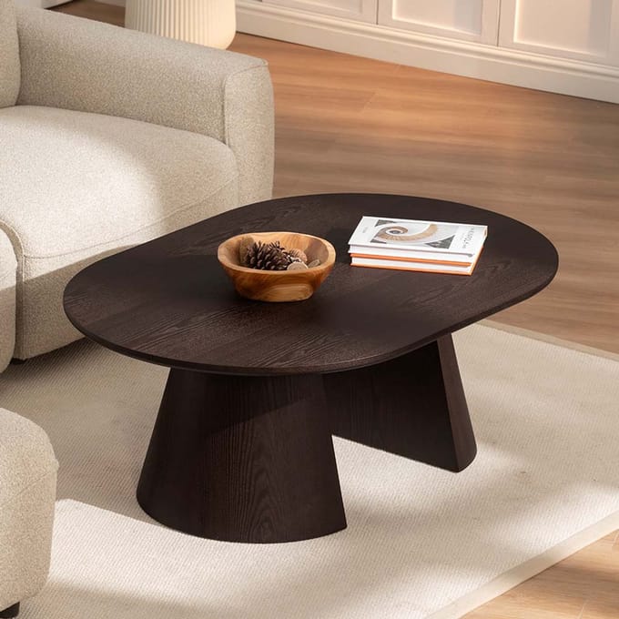 Milton & Oldbrook Salontafel 120 cm Furnas Walnootfineer