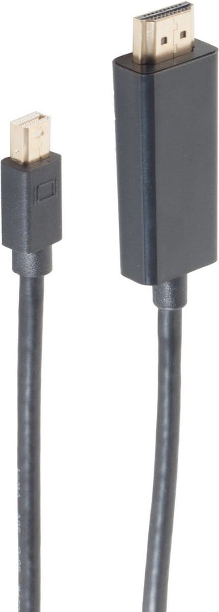 shiverpeaks BS10-72025 video kabel adapter 1 m Mini DisplayPort HDMI Zwart