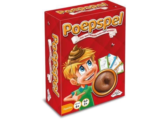 Het Poepspel (Kleine editie) - Kinderspel - Grappig reactiespel met drollenpret