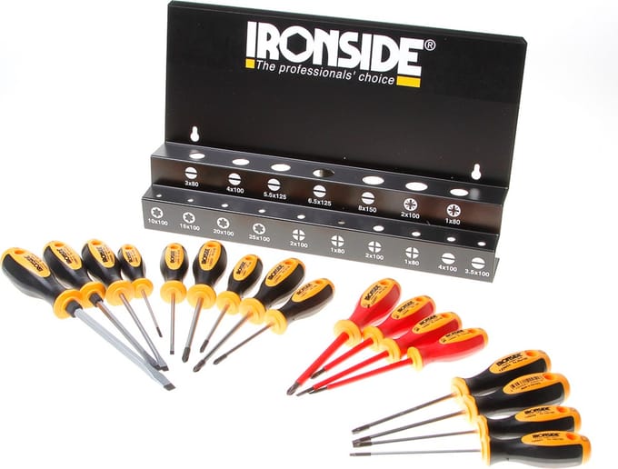 Ironside 120555 Schroevendraaierset - 17 delig