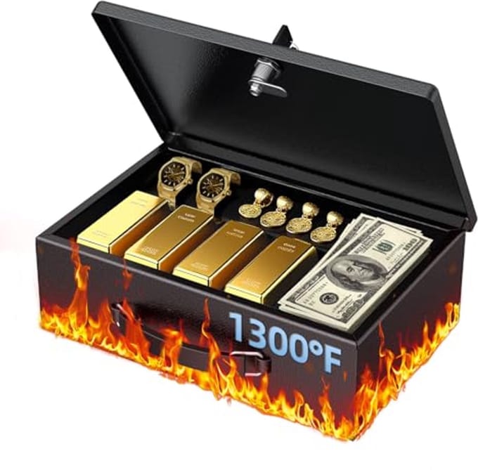 Brandwerende Document Box voor Veilig Archiveren