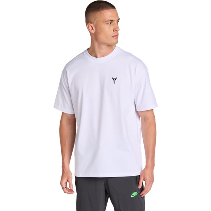 Nike Kobe T-shirts Heren - Wit - Maat M - Katoen Jersey