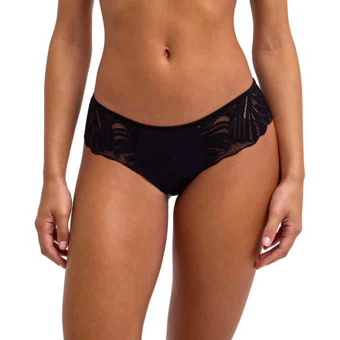 FALKE Delicate Touch met kant functioneel materiaal broek van onderlaag dames zwart - maat M