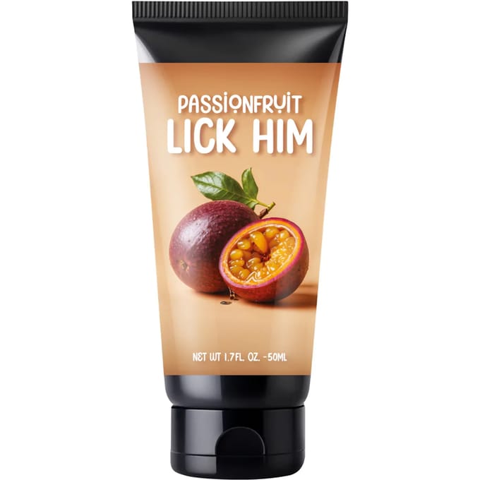 Eetbare Body Creme met Passie Fruit Smaak - 50 ml