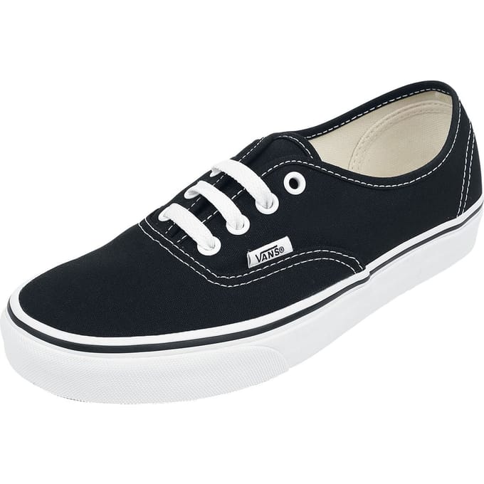 Vans Authentic Sneakers Dames - Zwart - Maat 38 - Canvas