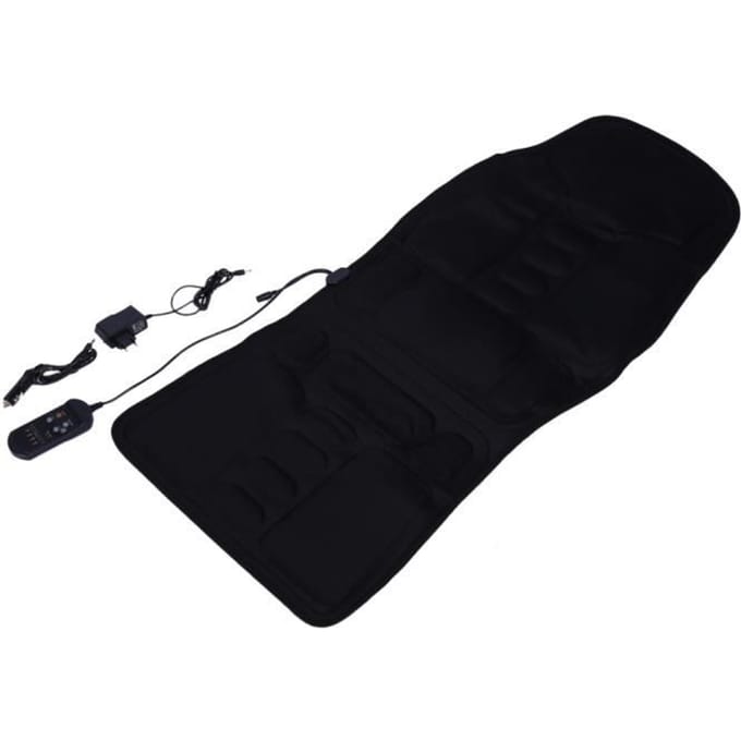 Coussin de massage Siège de véhicules portables siège de bureau à domicile chauffant dos cou coussin de Massage lombaire coussin