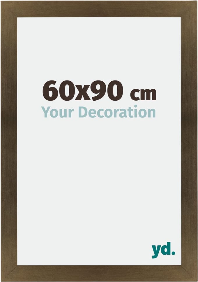 Your Decoration - Fotolijst 60x90 cm - MDF - Brons Decor - Mura