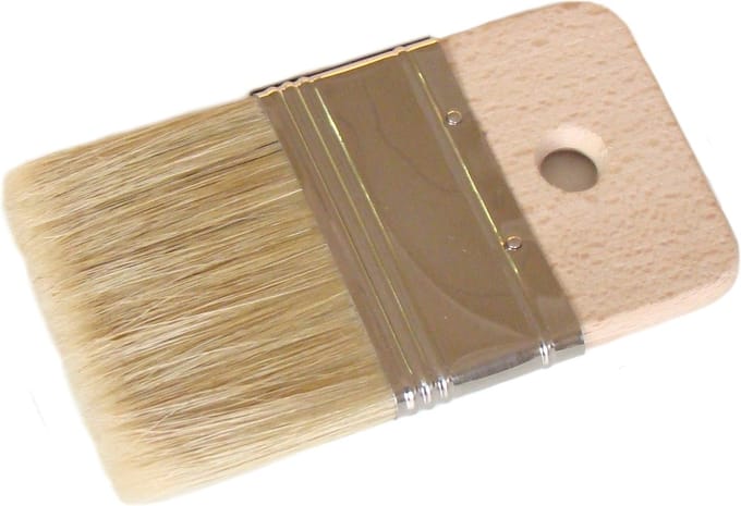 Borstel voor decoratieve effecten