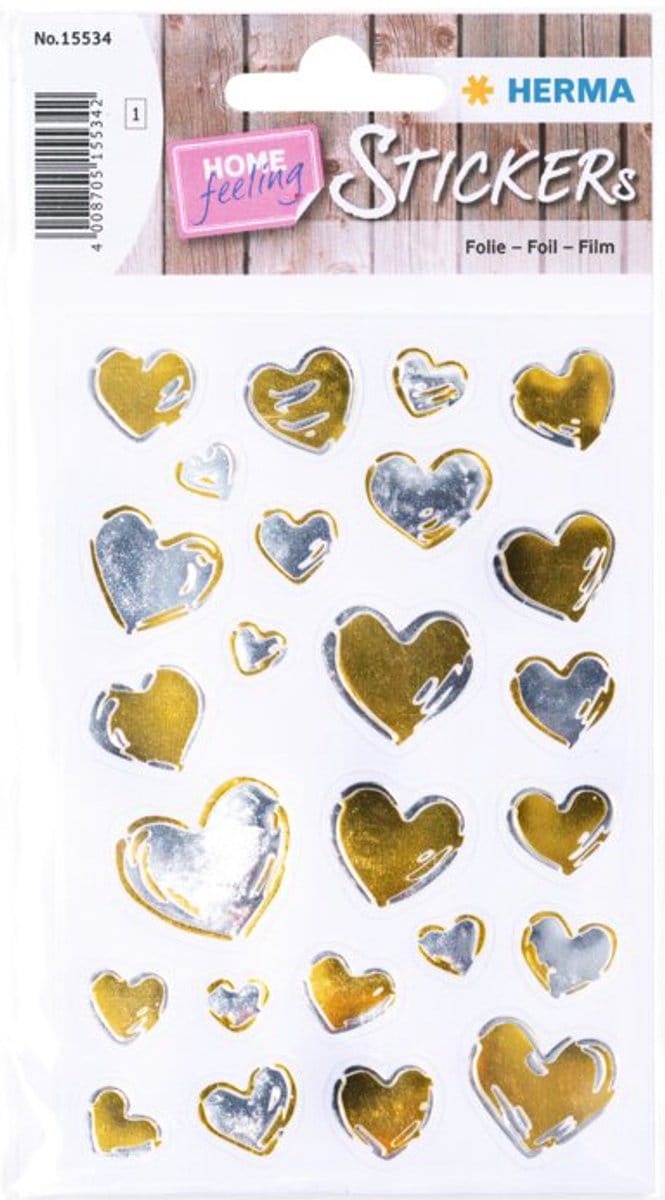 Harten stickervellen