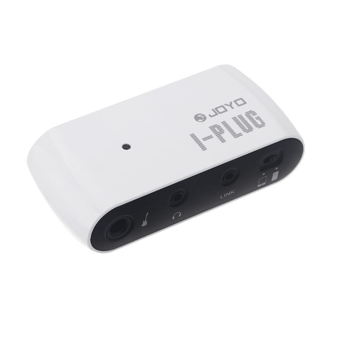 Joyo I-plug Elektrische Gitaar Mini Hoofdtelefoonversterker Versterker Ingebouwde Overdrive Effect voor iPhone white