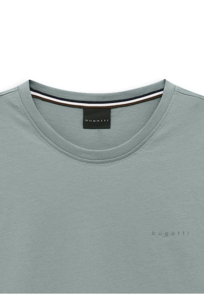 Bugatti Herren Katoenen T-shirt Modern Fit ronde hals