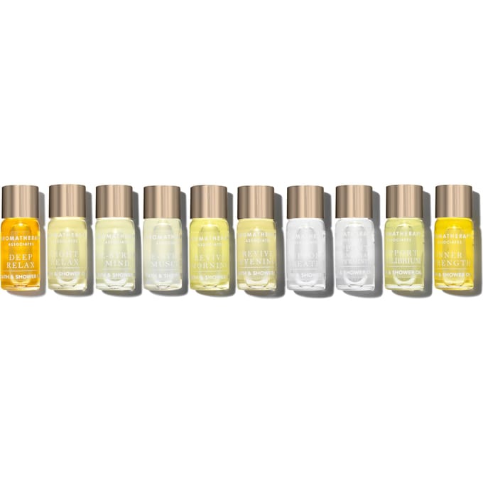 Aromatherapy Associates 10 X 3Ml Discovery Bath & Shower Oil Collection