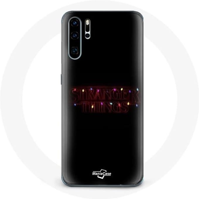 Coque pour Huawei P30 Pro Stranger Things Affiche Logo Joyeux noël