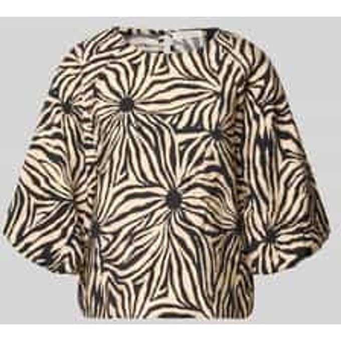 Regular fit Blouse van Viscosemix in All-over look