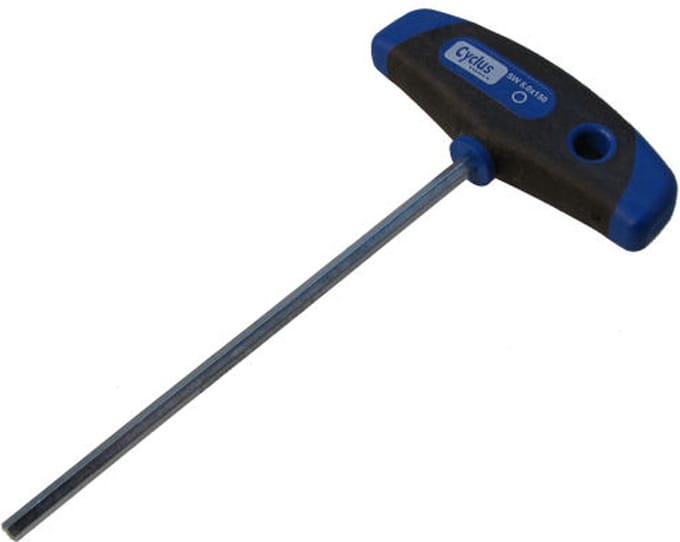 Cyclus Inbussleutel met T-Greep - 5mm*150mm