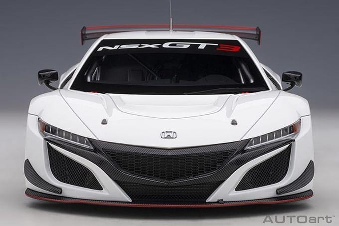 AUTOart 1/18 Honda NSX GT3 - 2018, White