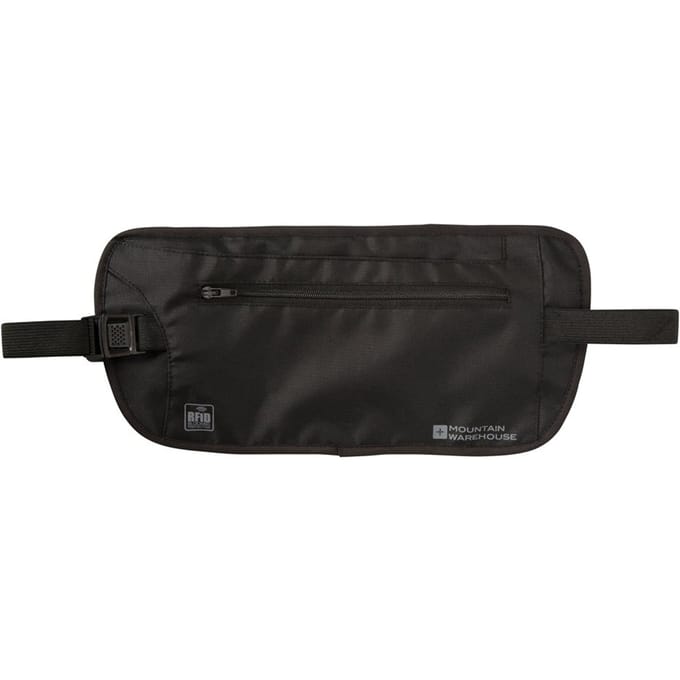 Mountain Warehouse RFID-blokkerende heuptas (Zwart)