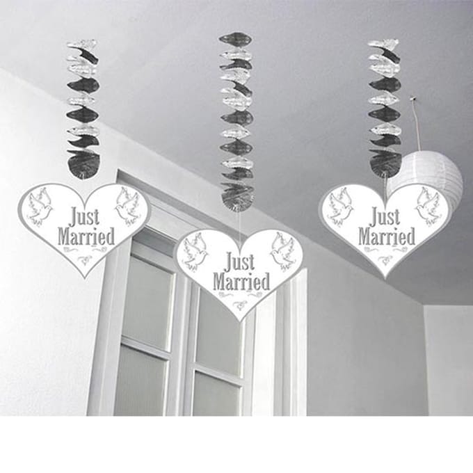 Folat - Hangdecoratie Just Married