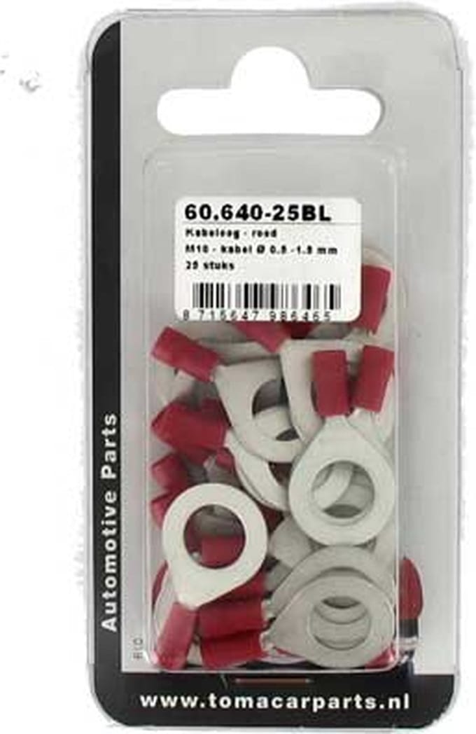 Kabeloog M10 25 stuks blister