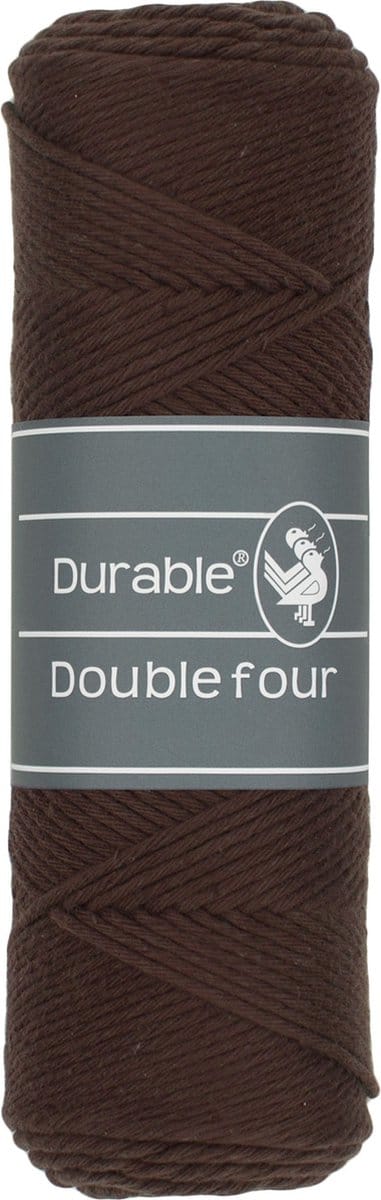 Durable Double Four - 2230 Dark Brown - Katoengaren