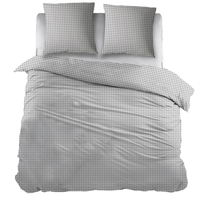 Snoozing Kaat Dekbedovertrek - Extra breed - 260x200/220 cm - Grey