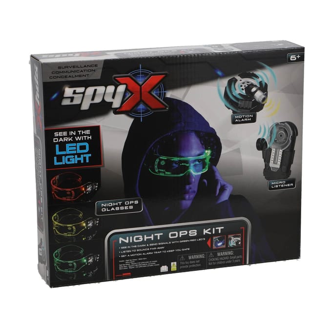 Spy X spion speelgoed Night Ops kit voor kinderen avontuur.