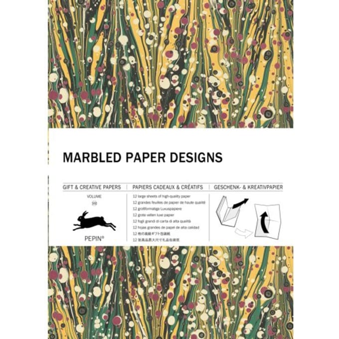 Marbled Paper Designs / Volume 102 - Gift & Creative Papers - Pepin van Roojen