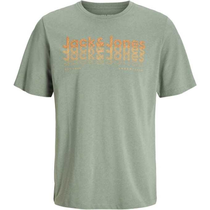 Jack & Jones Tex SS Crew Shirt Heren - Maat M