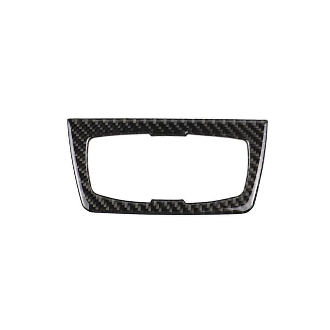 Koolstofvezel Koplamp Schakelaarknoppen Decoratief Frame Afdekking Strip Dashboard Interieurlijst gray