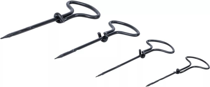 BGS Fretboorset 2 - 5 mm, 4 delig