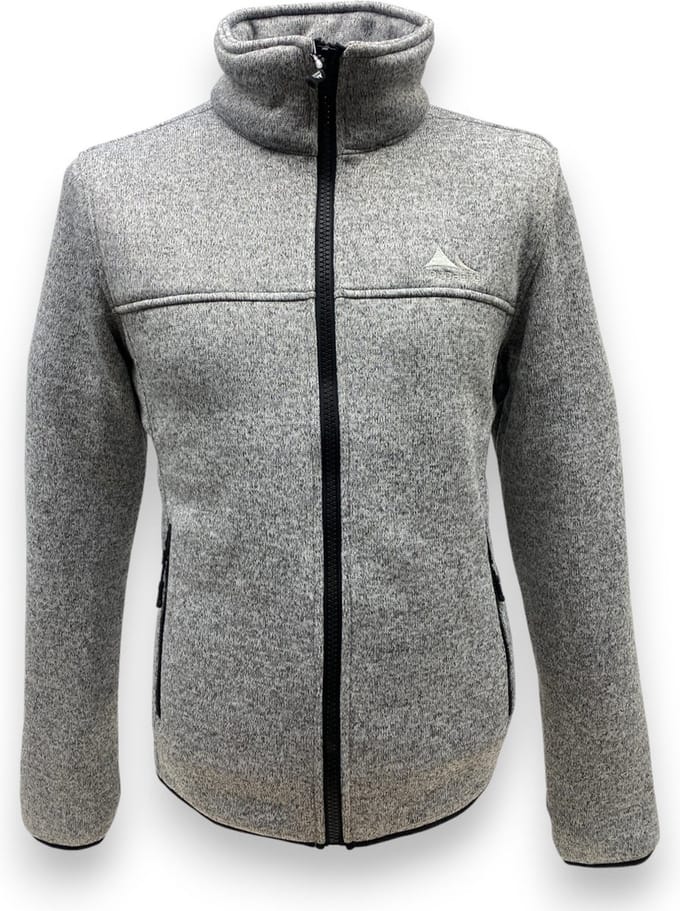 Nordberg Fleece Vest Fred - Grijs melange - Maat 3XL