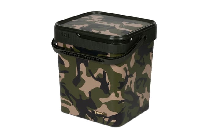 Camo Buckets Fox - Emmer Vissen- Voer Emmer - Emmer Karper-
