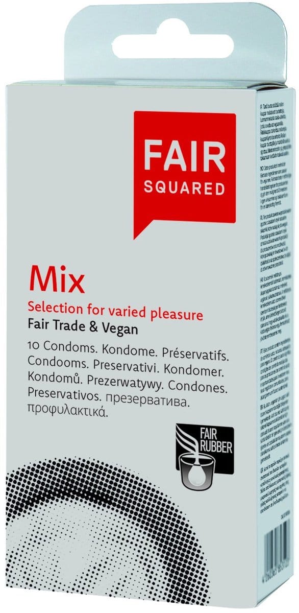 Fair squared Mix 10 condooms
