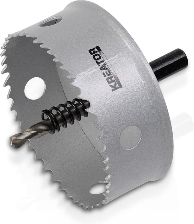 Kreator KRT100118 Gatenzaag Ø83 mm - Metaal/hout