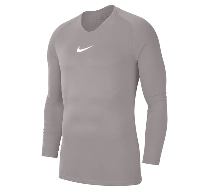 Nike Park First Layer Shirt Lange Mouw - Grijs | Maat: S