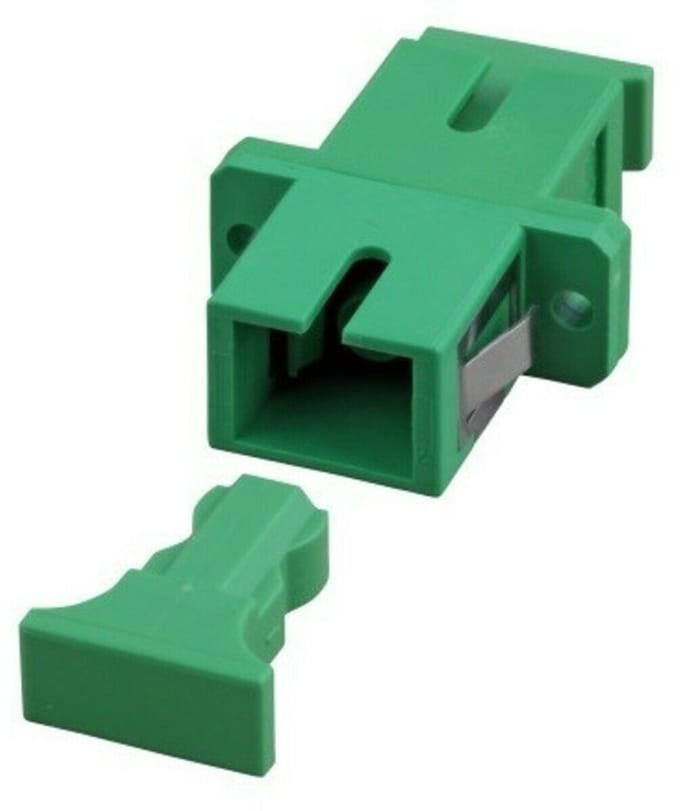 Danicom Singlemode koppeling SC-SC simplex groen