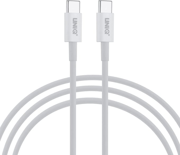 UNIQ Accessory Type-C naar Type-C Cable 100cm - Wit