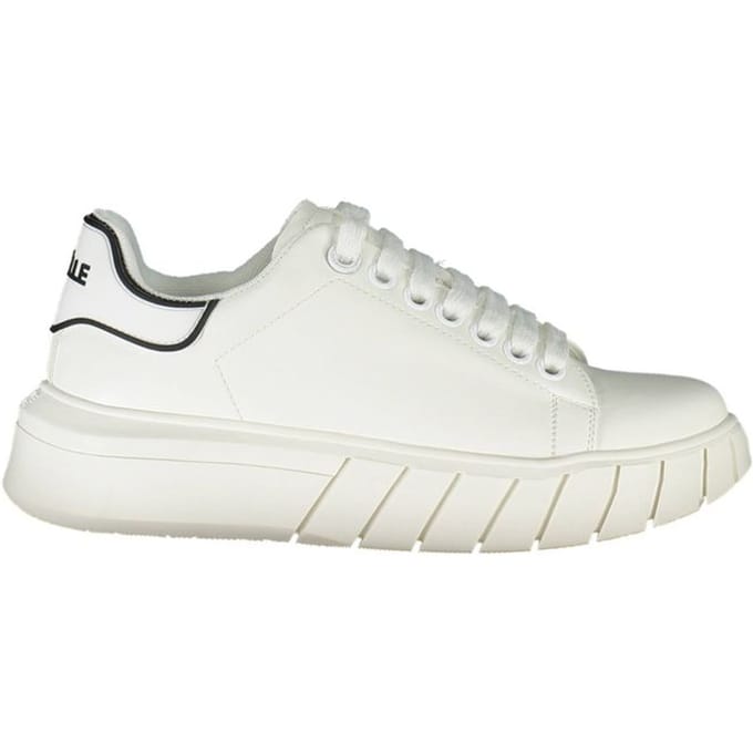 Gaelle Paris Witte Polyurethaan Dames Sneakers