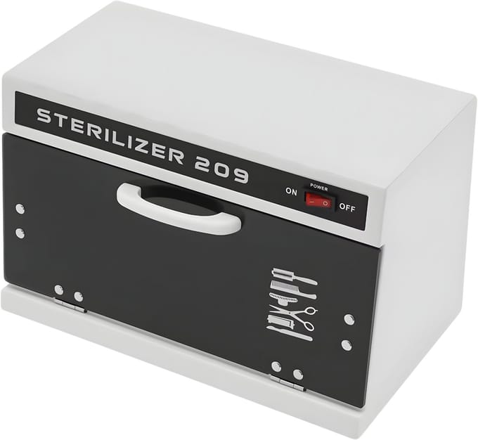 Sterillisators - Voor nageltools - Hoogwaardige sterilisatie - Wit