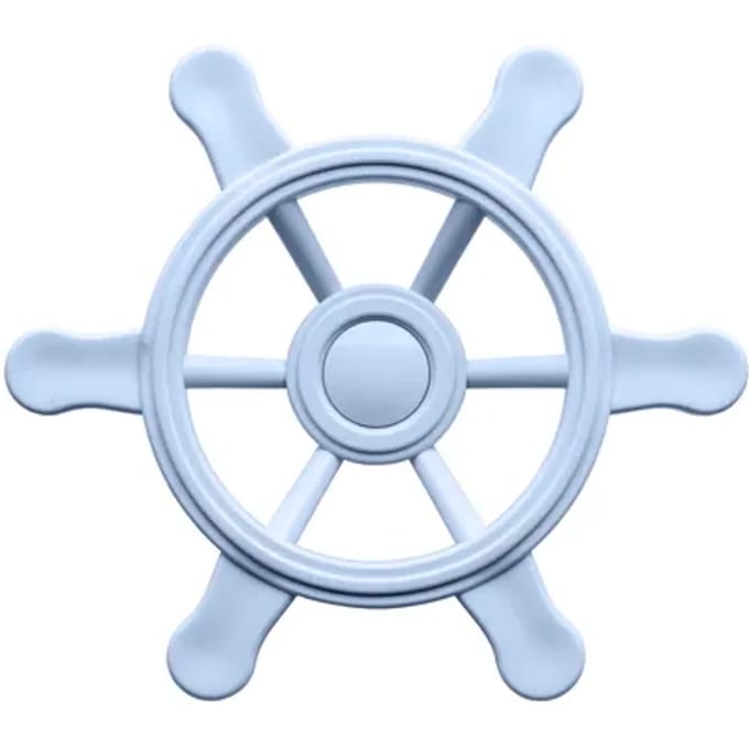 Swingking Piratenstuur Pastel Blauw Klein