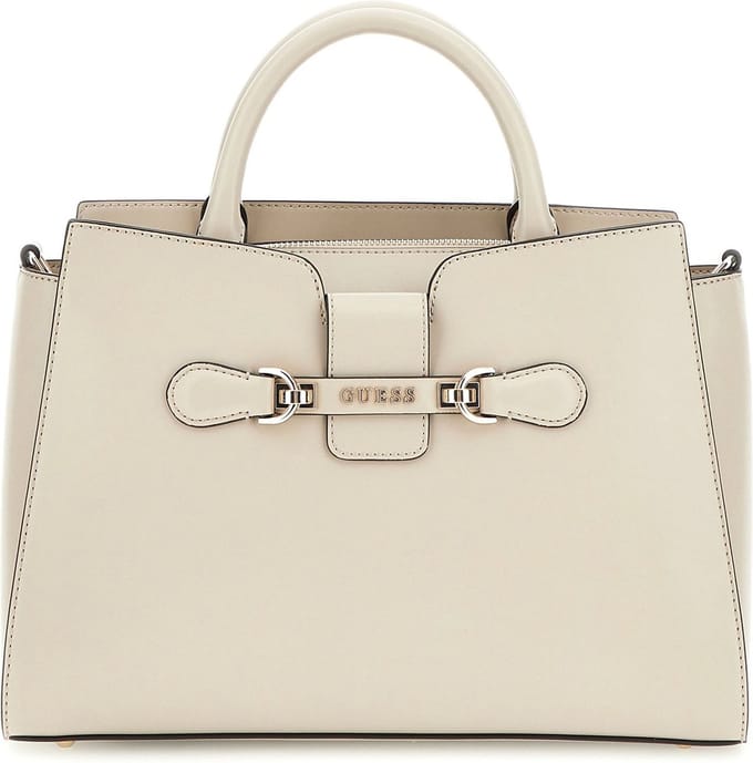 GUESS Handtas Schoudertas Nolana Girlfriend Satchel Taupe