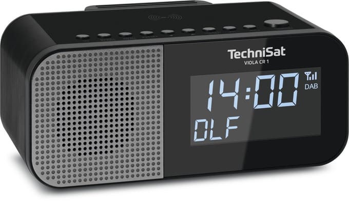 TechniSat Viola CR 1 - DAB+ wekkerradio met draadloze oplader