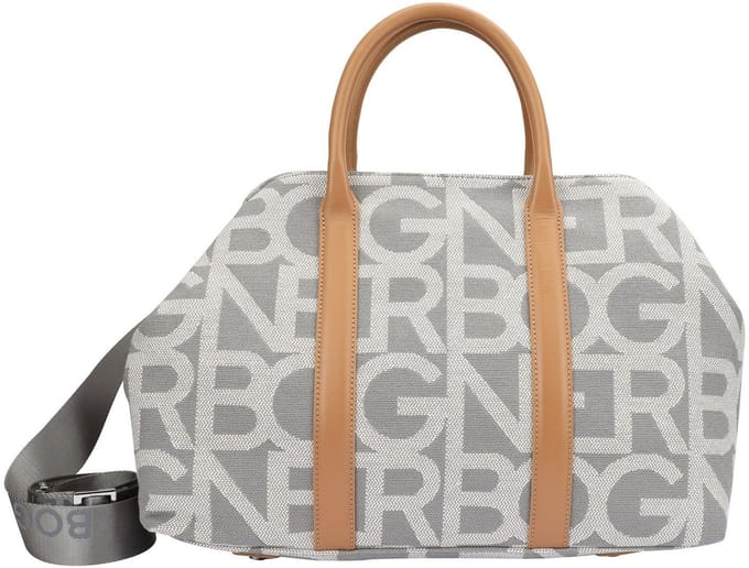 Bogner Handtas Schoudertas Pany Theresa Handbag Lightgrey Grijs