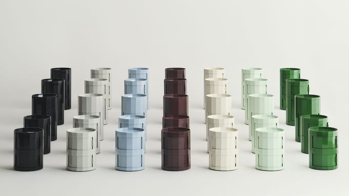 HAY Facet Cabinet - 30 - eggshell